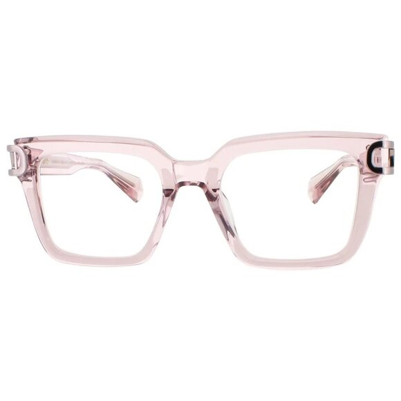 NEW VALENTINO EYEGLASSES SIDE  VLX-131C SQUARE WOMEN PINK EYEWEAR - Picture 1 of 3